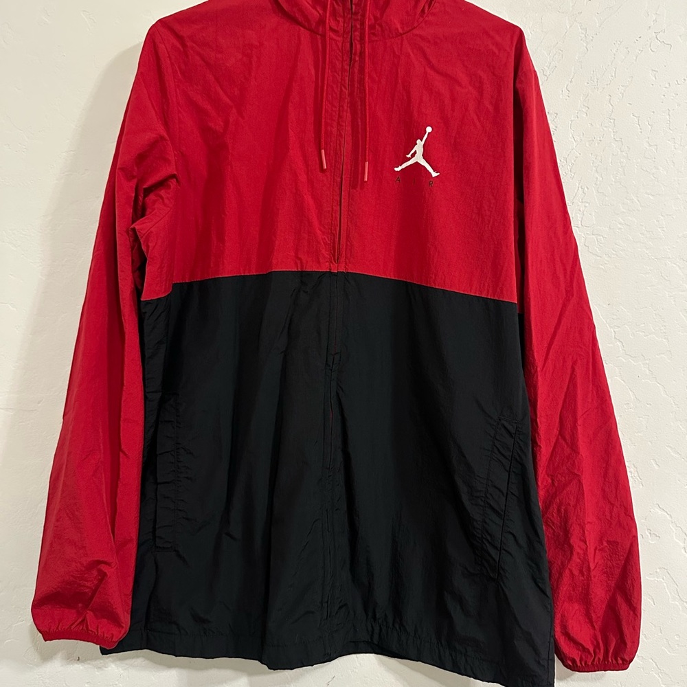 Jordan Red and Black Men's Jacket